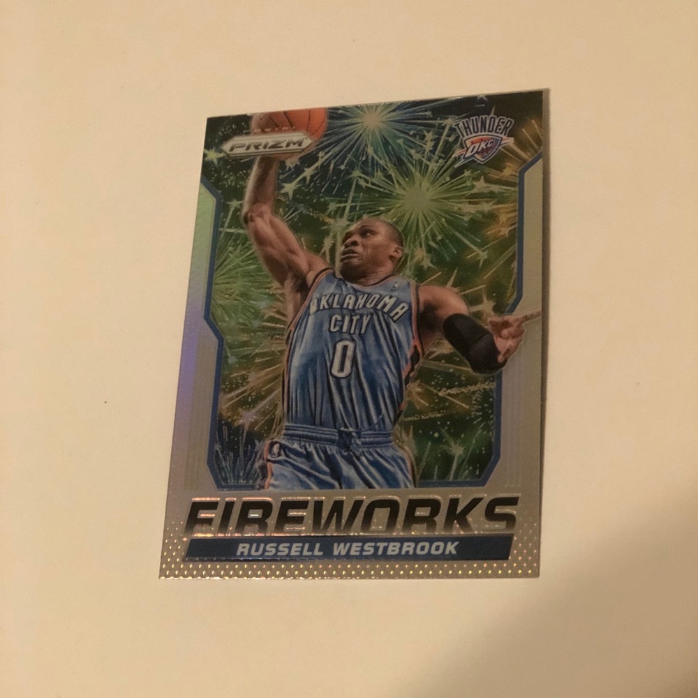 2014 Panini Prizm Fireworks Russell Westbrook